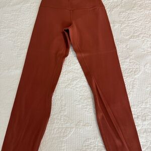 Rust Orange Leggings